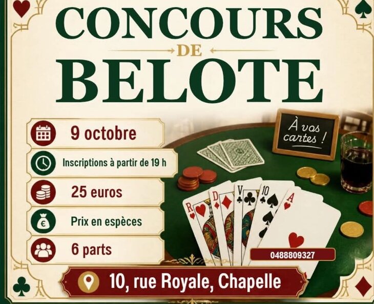Loisirs Concours Belotte
