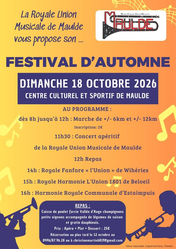 Concerts Festival d automne