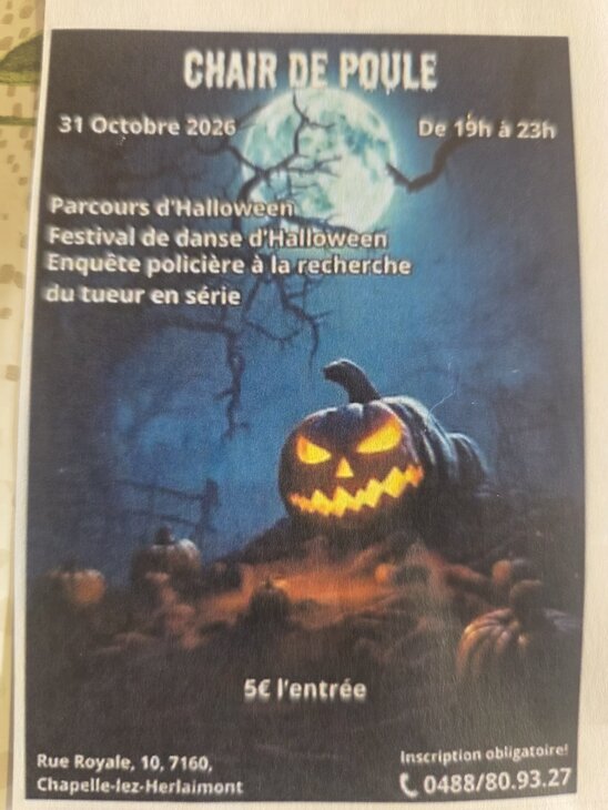 Loisirs Parcours d Halloween spectacle danses macabres