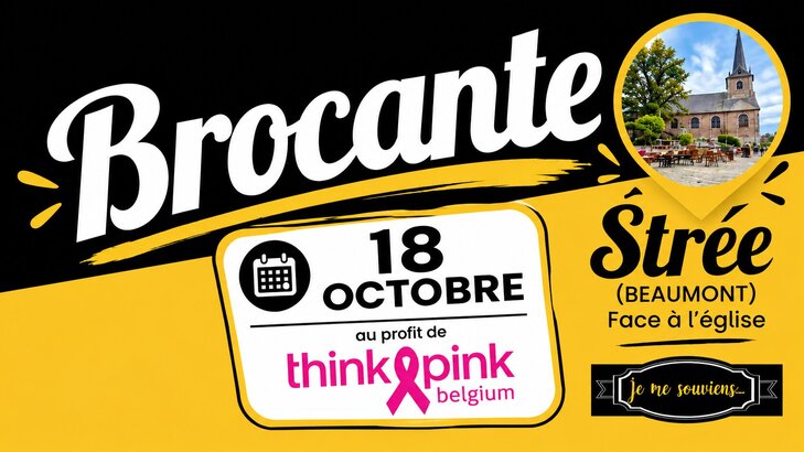  Brocante la Place Strée- profit Think Pink