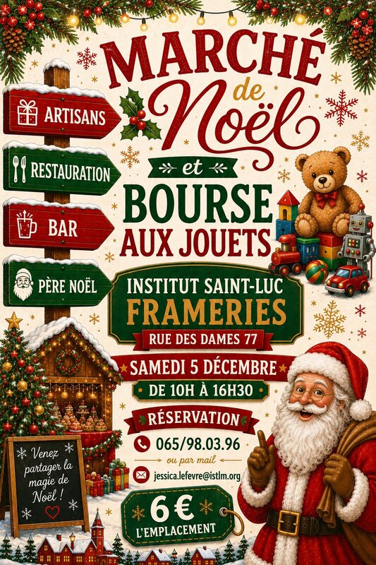 Marchés de Noël Marché Noël bourse jouets