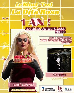 Soirées Le Blind-Test La Dita Rosa, 1 !!!