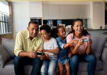 Loisirs Ma famille les jeux vidéo