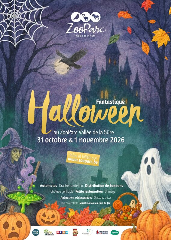 Loisirs Fantastique Halloween ZooParc Vaux-sur-Sûre