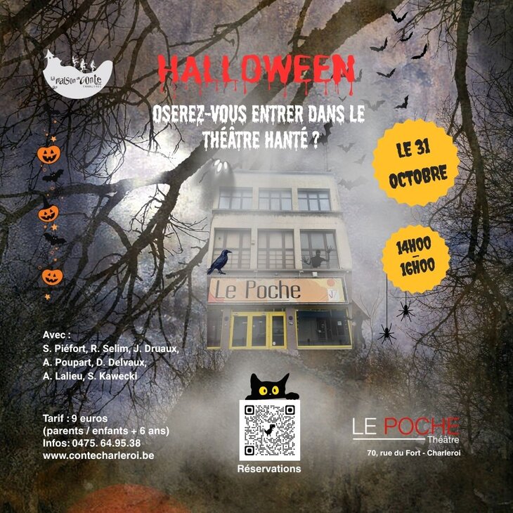 Spectacles Halloween : Oserez-vous entrer dans théâtre hanté ?