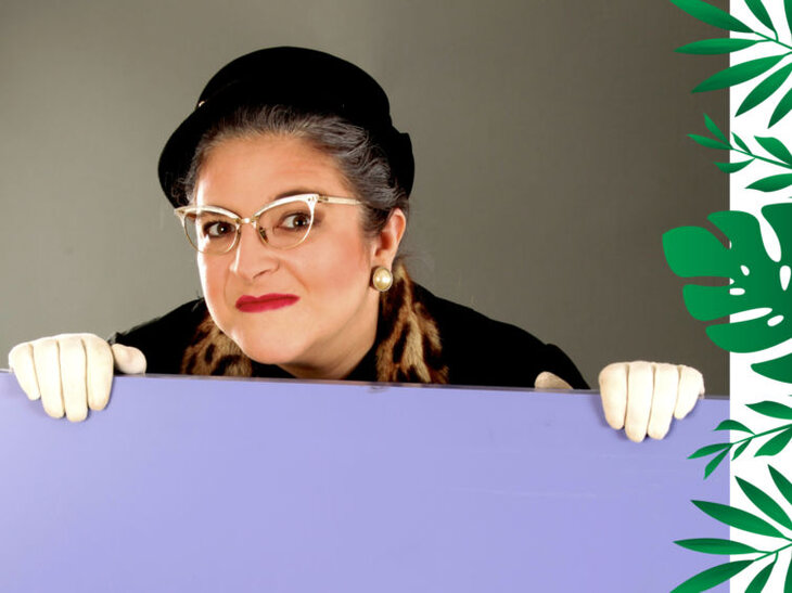 Spectacles Mamie Georgette mode Stand Up