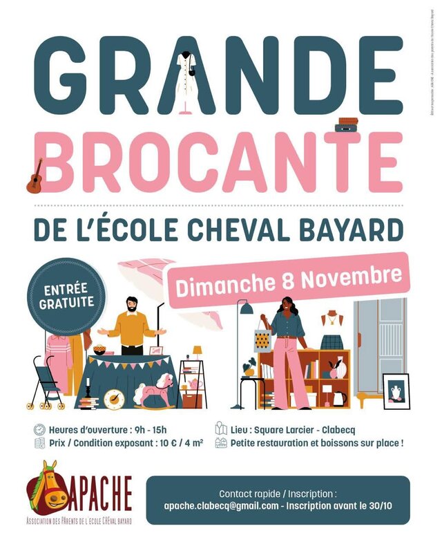  ✨ brocante l’APACHE revient l’approche la venue Grand Saint ! ✨