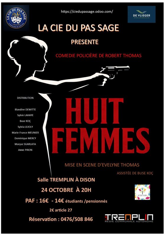 Spectacles Huit femmes
