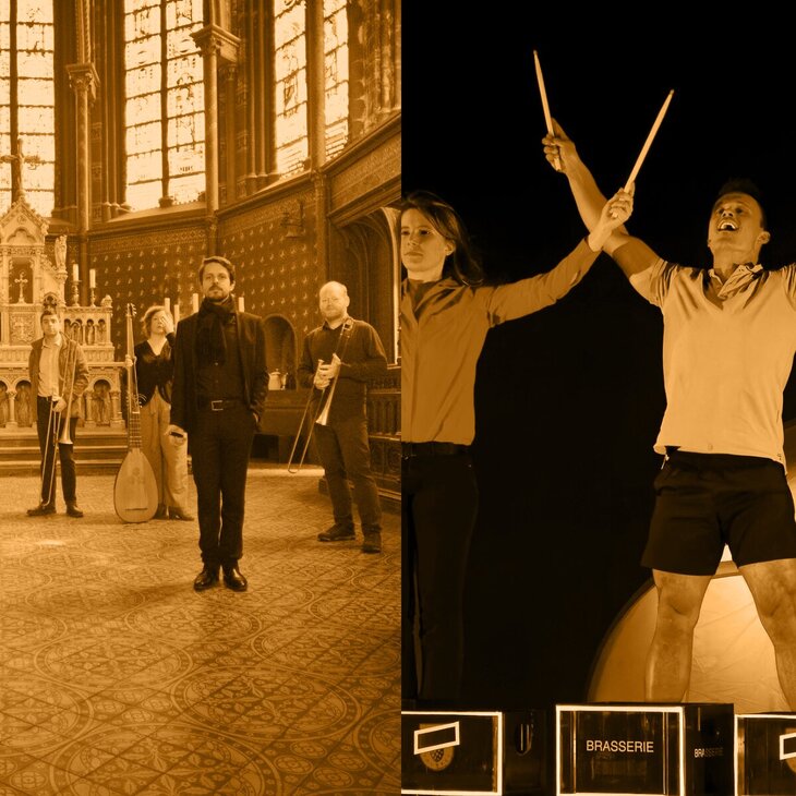 Concerts Coudenberg Sound Fest: InAlto + AkroPercu