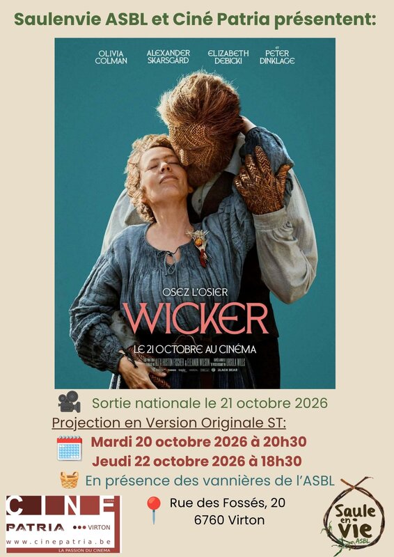 Spectacles Projection la comédie fantastique Wicker