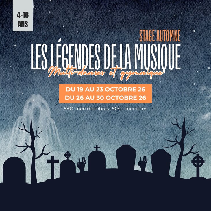 Stages,cours Stage multi-danses gymnique d automne