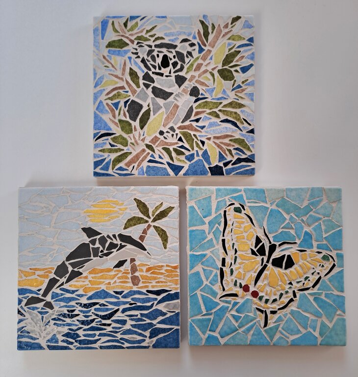 Stages,cours Ateliers mosaïques Briare tissages pour adultes