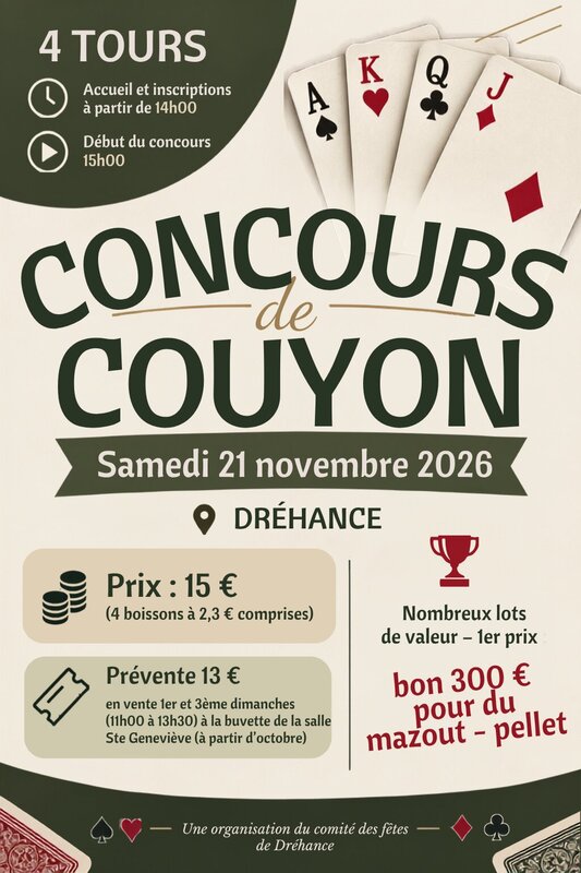 Loisirs Concours couyon