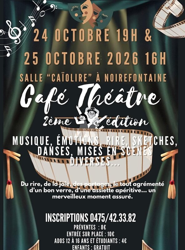 Spectacles Café théâtre