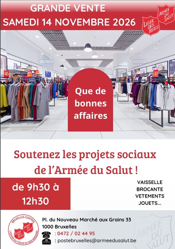  Grande vente mensuelle monthly sale Tweedehands verkoop