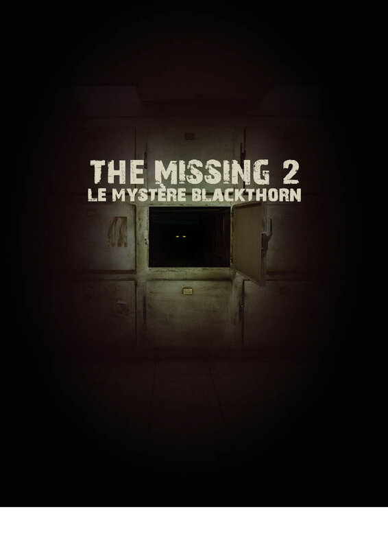 Loisirs The Missing  Escape game horrifique