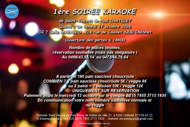 Soirées Karaoké