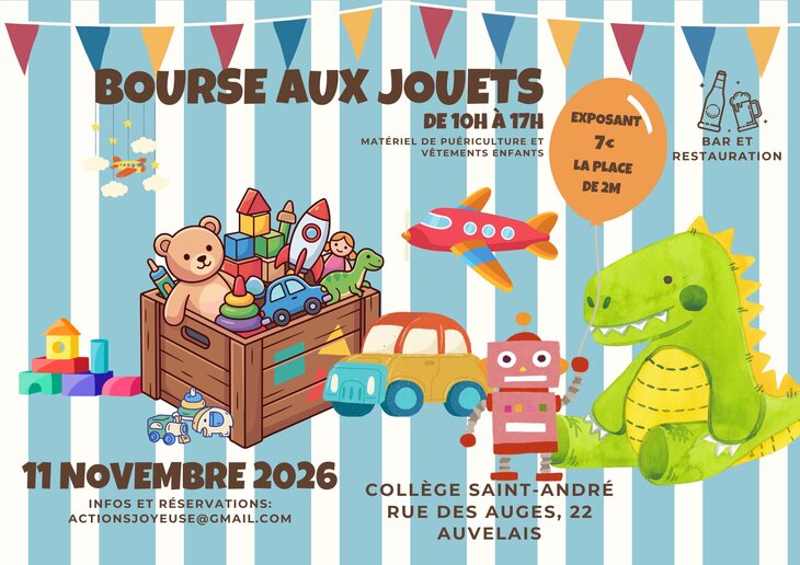 Loisirs Bourse spéciale enfants Jouets - livres - vêtements - articles puériculture