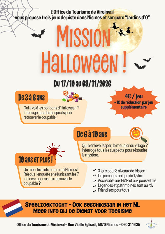 Loisirs Mission Halloween oserez-vous relever défi ?
