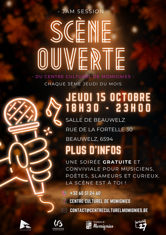 Concerts Scène Ouverte/Jam Session