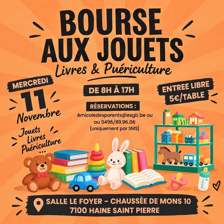 Loisirs Bourse jouets,  Livres , puériculture
