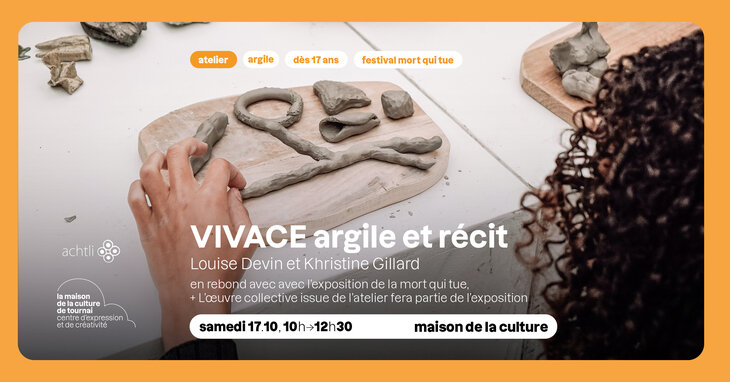 Stages,cours Vivace argile récit / Louise Devin Khristine Gillard