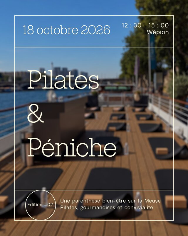 Loisirs Pilates péniche