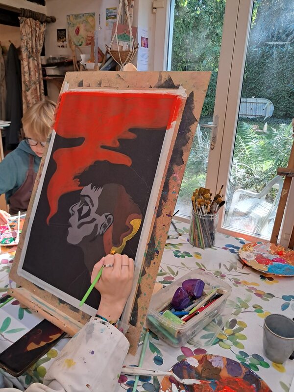 Stages,cours 3 jours pour exprimer créativité grâce arts plastiques