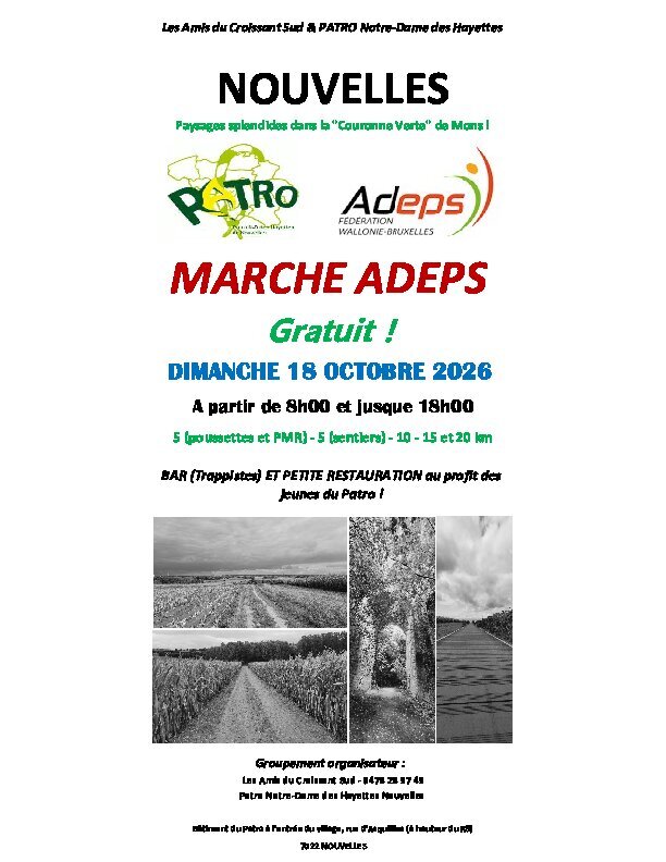 Loisirs Marche Adeps