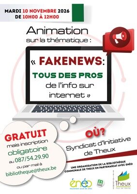 Loisirs Animation Fake news : tous pros l’info internet »