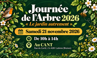 Loisirs ? Journée l’Arbre 2026 « jardin autrement ?