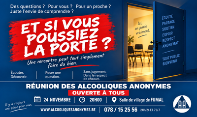 Stages,cours Réunion Alcooliques Anonymes