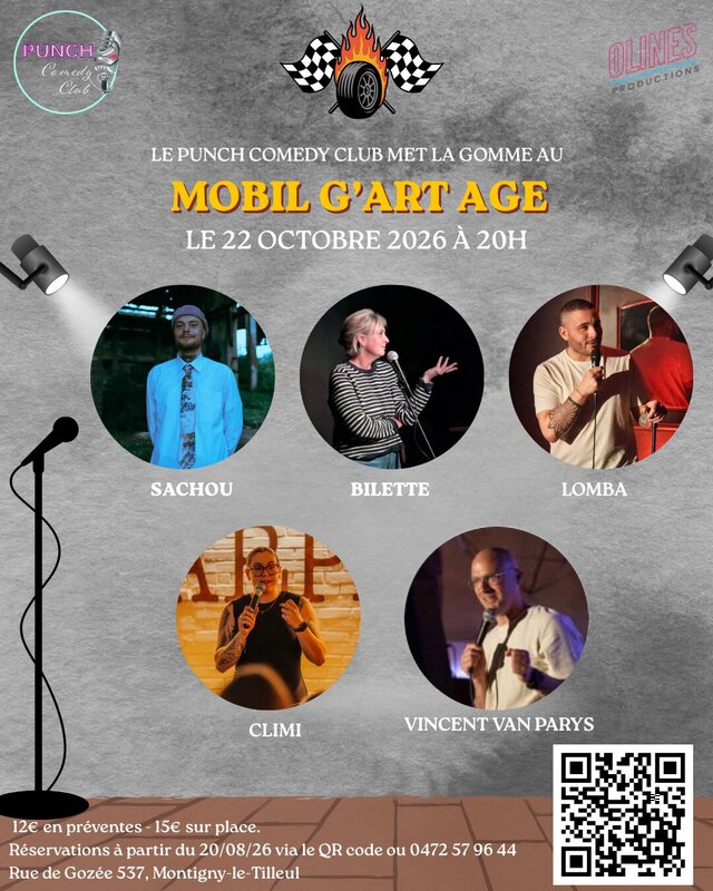 Spectacles Punch Comedy Club - Mobil G Age 01 - 02