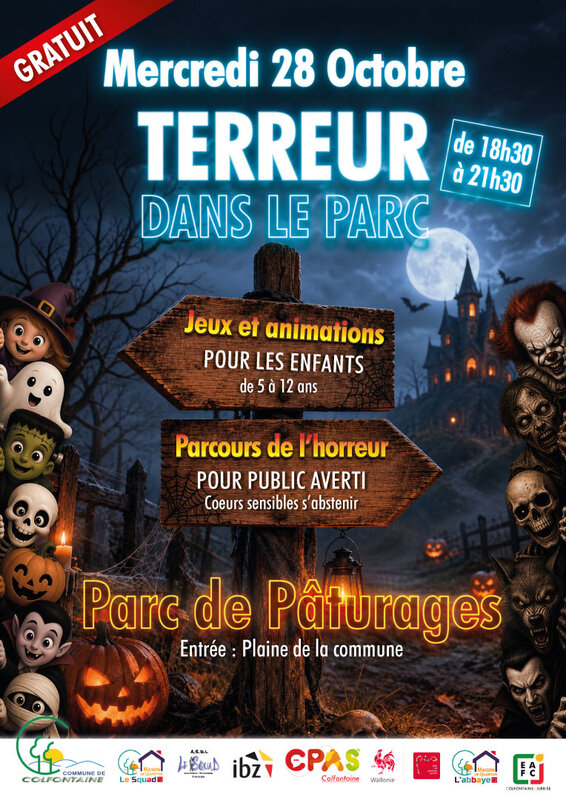 Loisirs Terreur dans parc