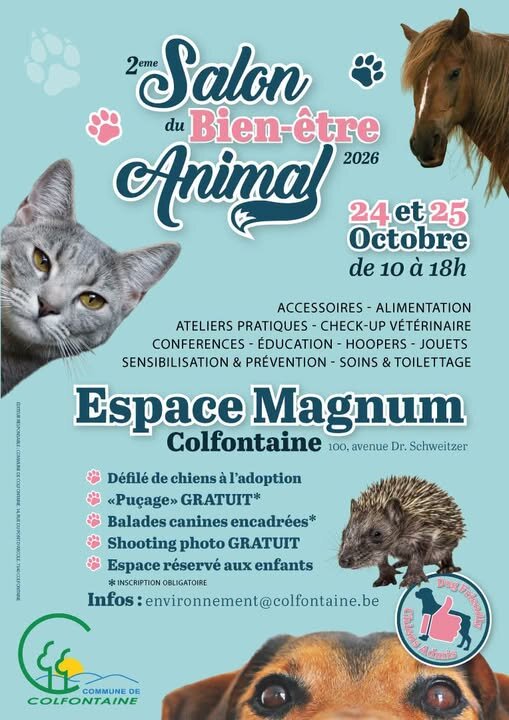 Loisirs Salon bien-être animal
