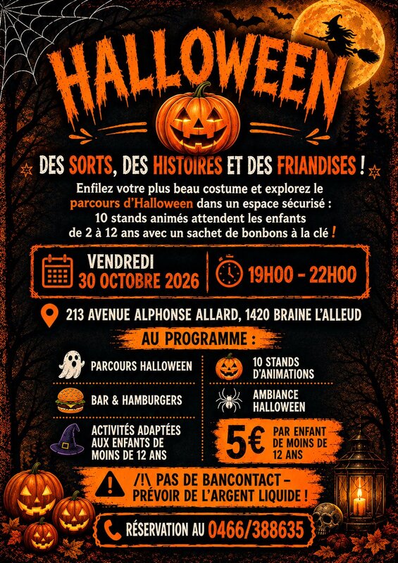 Loisirs Parcours d Halloween