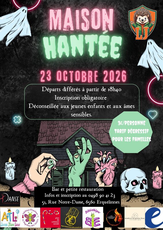 Loisirs Balade contée Maison hantée