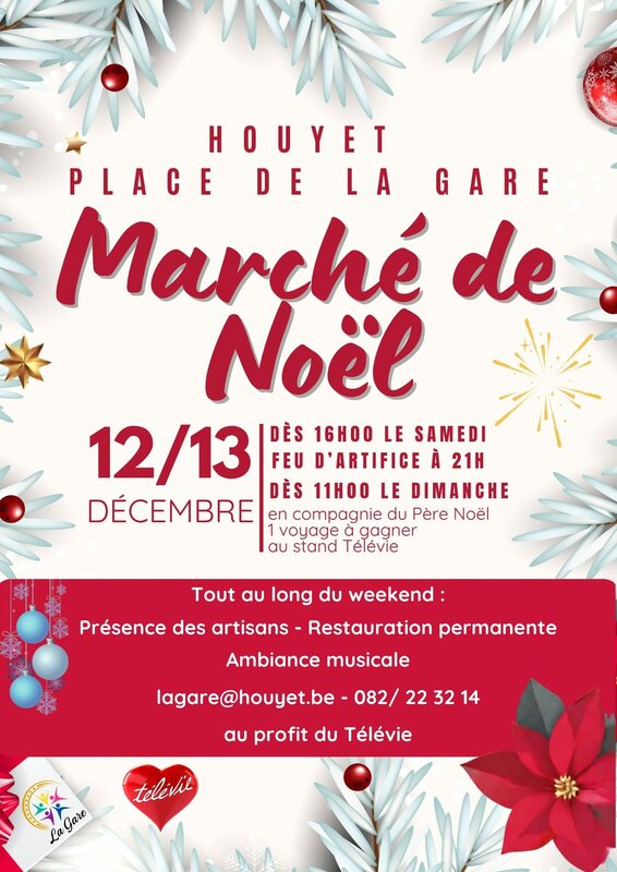 Marchés de Noël Marché Noël Télévie