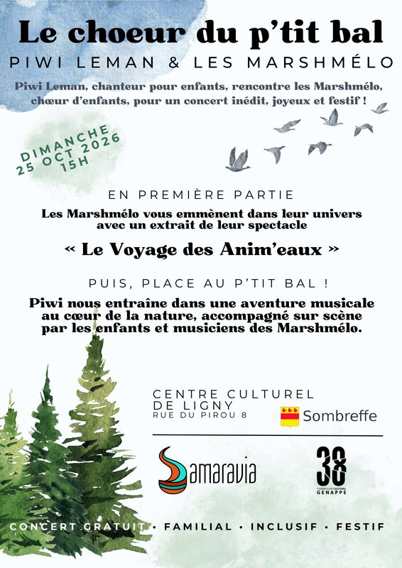Concerts Le chœur p tit bal
