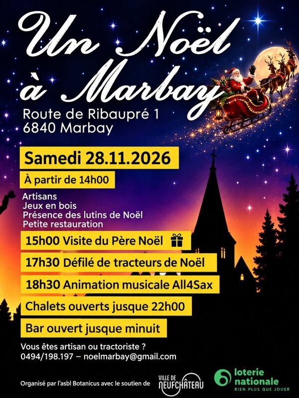 Marchés de Noël Un Noël Marbay