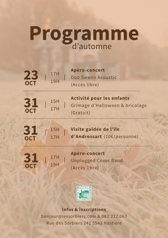 Stages,cours Bricolage d automne grimage d Halloween