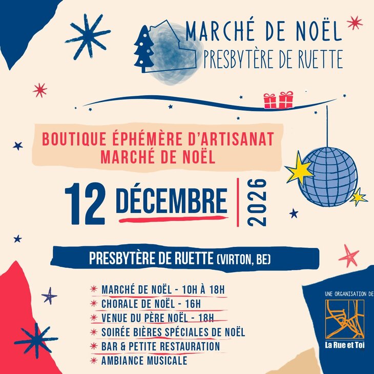 Marchés de Noël Marché Noël presbytère - Rue Toi