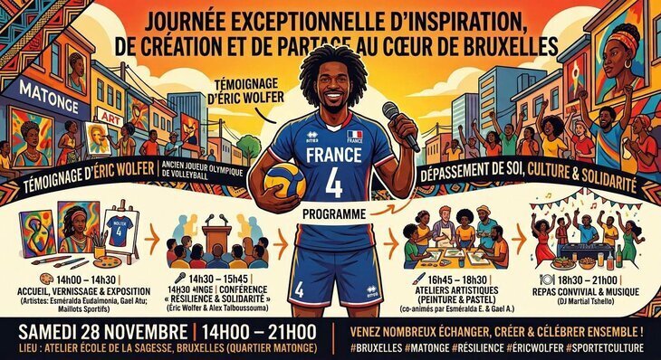 Conférences Kongolia Fest : Culture Congolaise, & Résilience livre Wolf