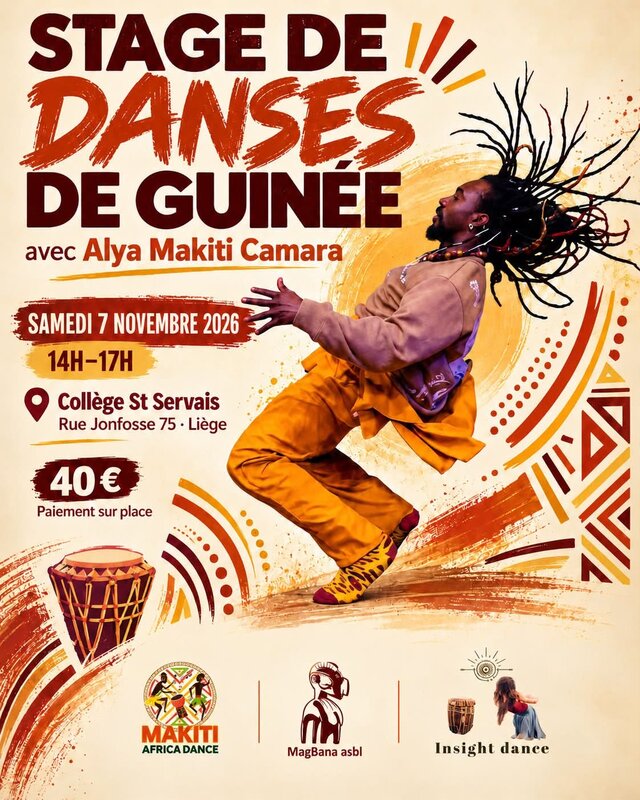 Stages,cours Stage danses Guinée