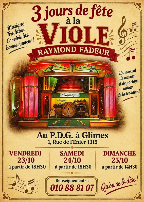 Loisirs Fête la Viole