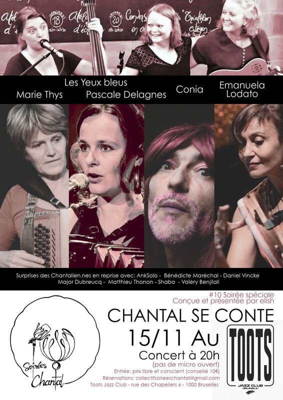 Concerts Soirée Chantal # (soirée  spéciale  Contes Musique)