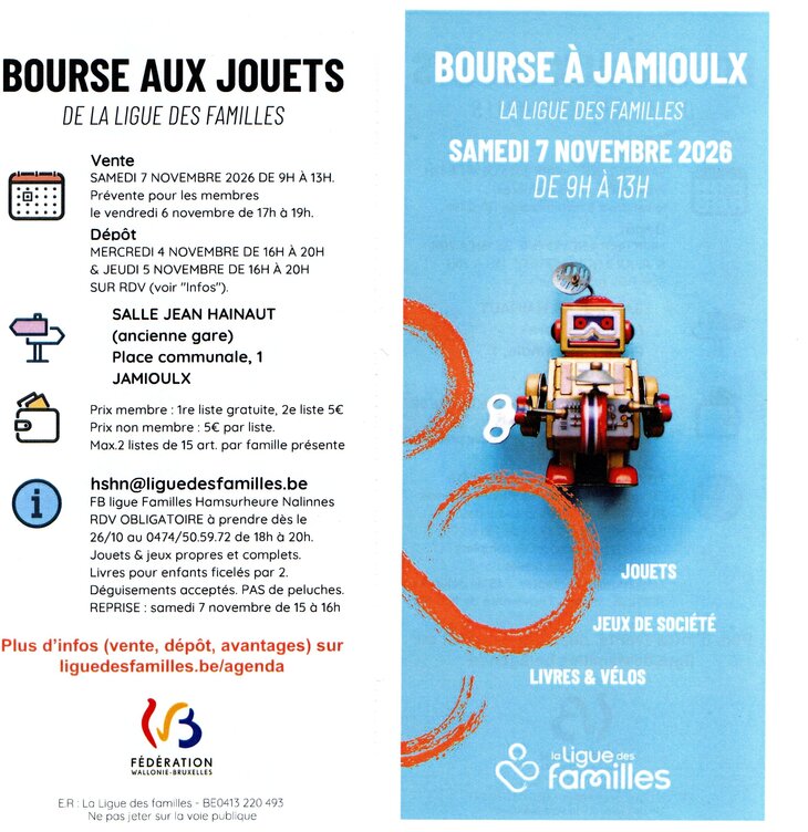 Loisirs Bourse jouets, livres vélos