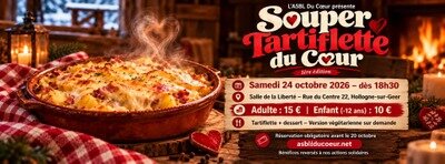 Soirées Souper Tarticflette Coeur