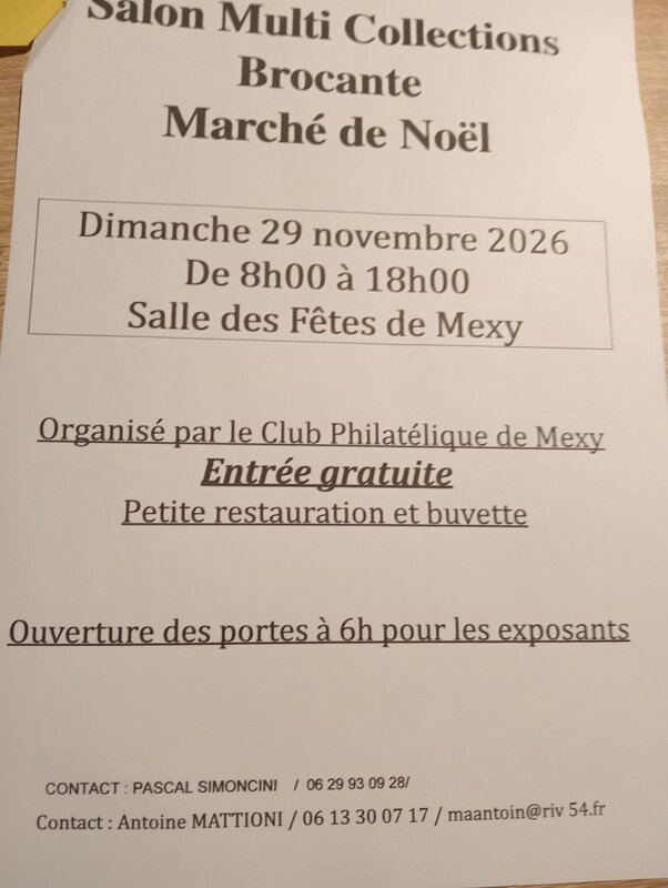 Marchés de Noël Salon mutli collections brocante marché noel