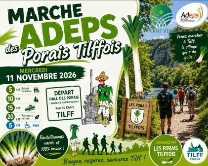 Loisirs Marche Adeps Point Vert Porais Tilffois